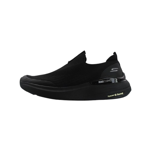 SKECHERS MAX CUSHION SLIP ON TRIPLE BLACK