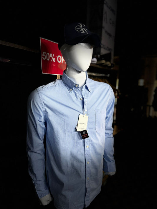 CORTIFEL COTTON SHIRT BLUE CHECK